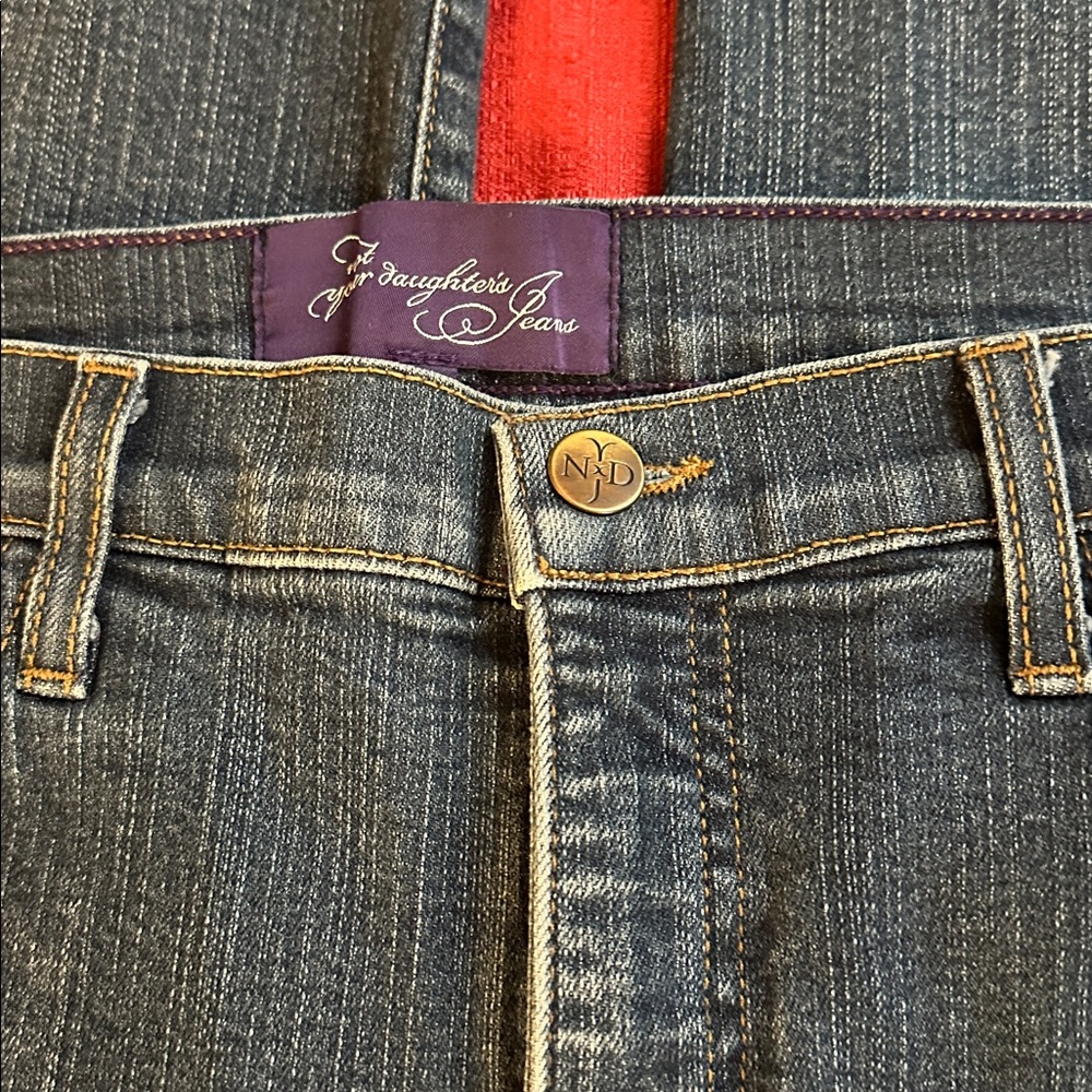 NYDJ Dark Wash Denim Jeans
